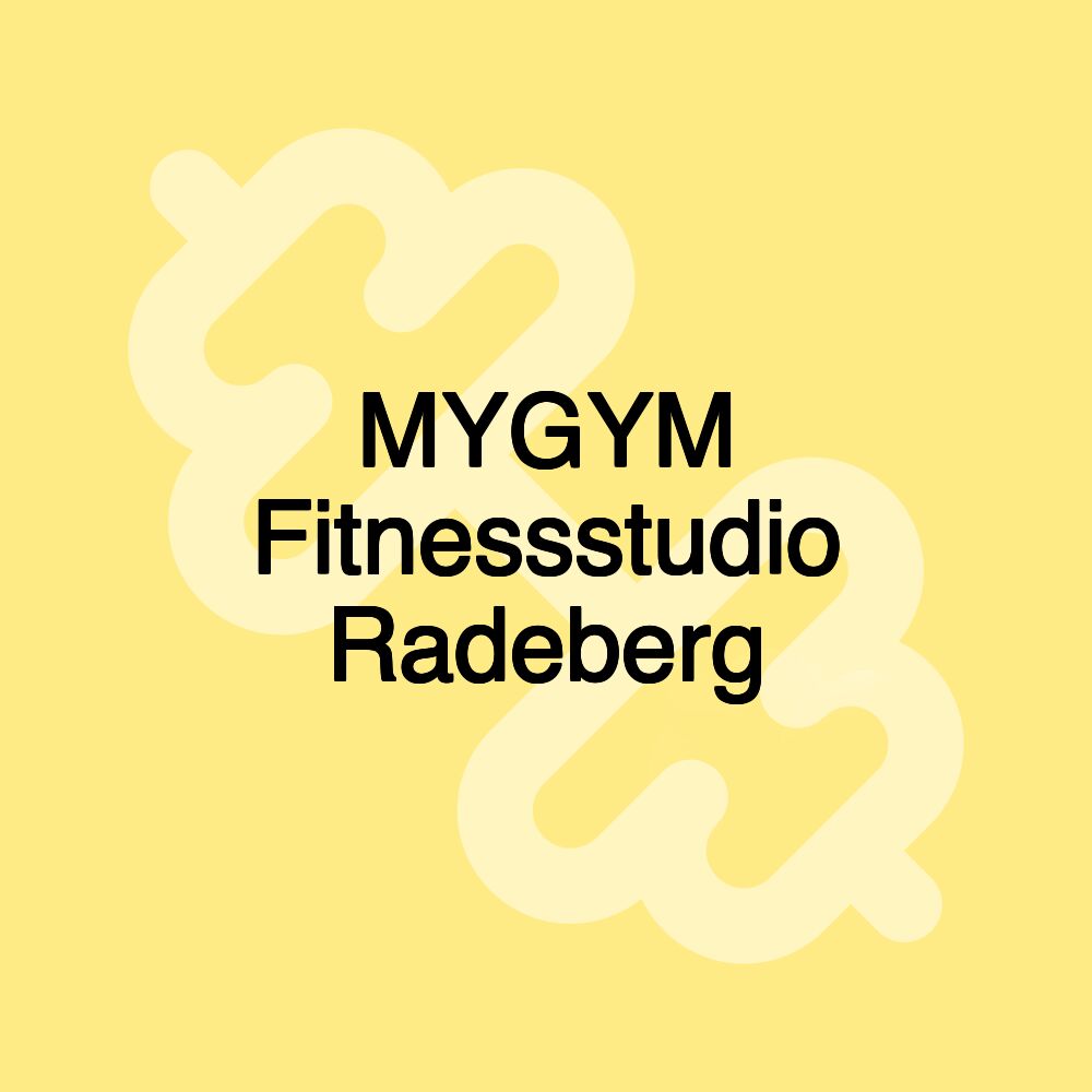 MYGYM Fitnessstudio Radeberg