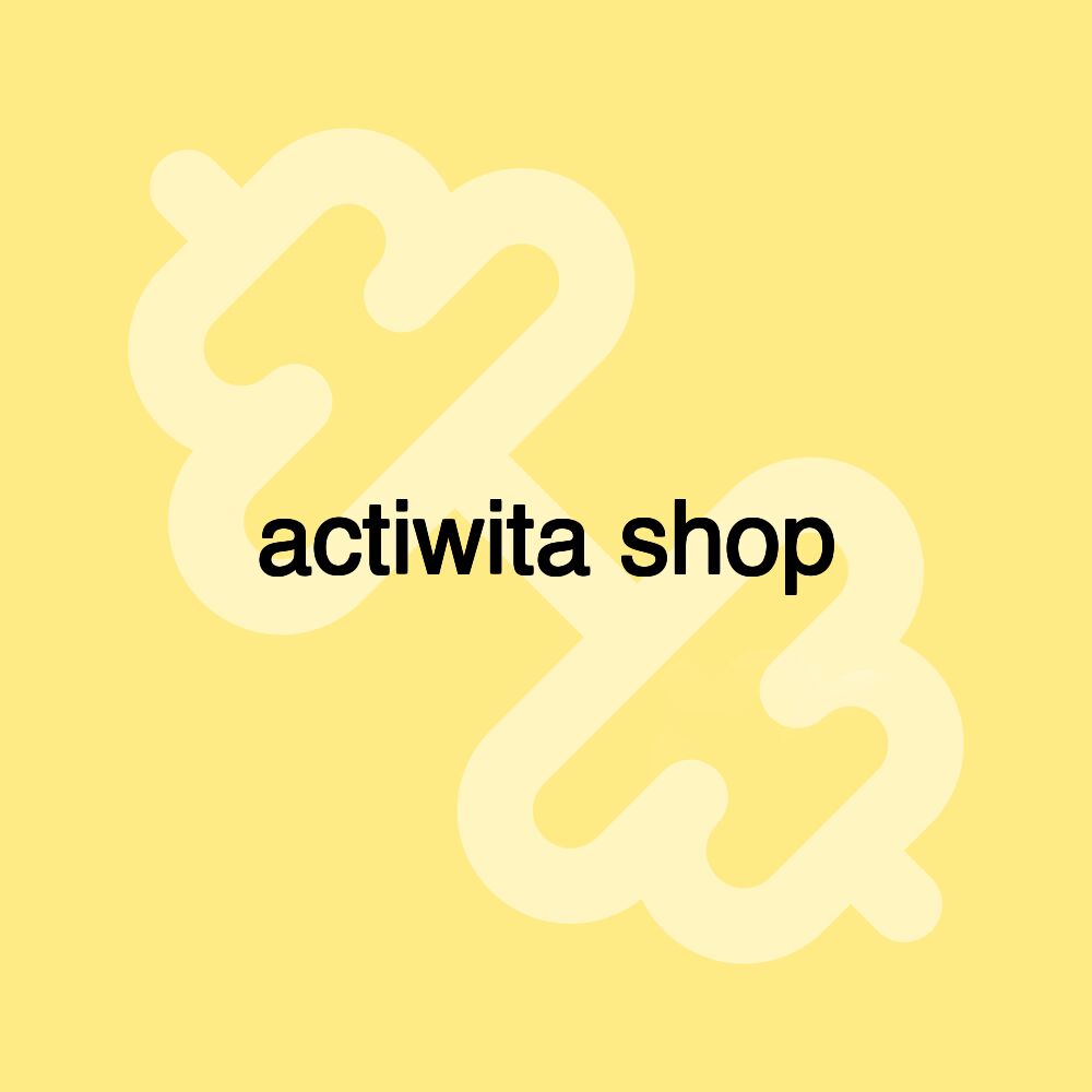 actiwita shop