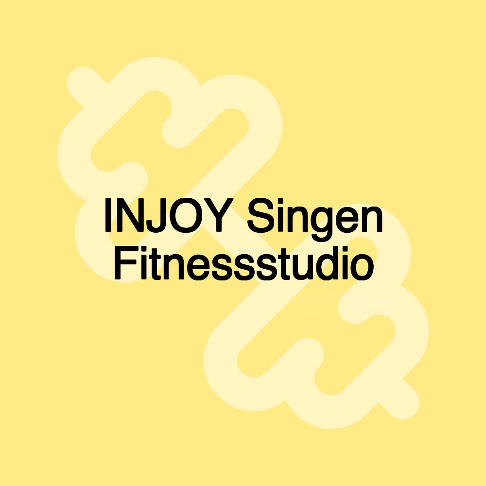 INJOY Singen Fitnessstudio