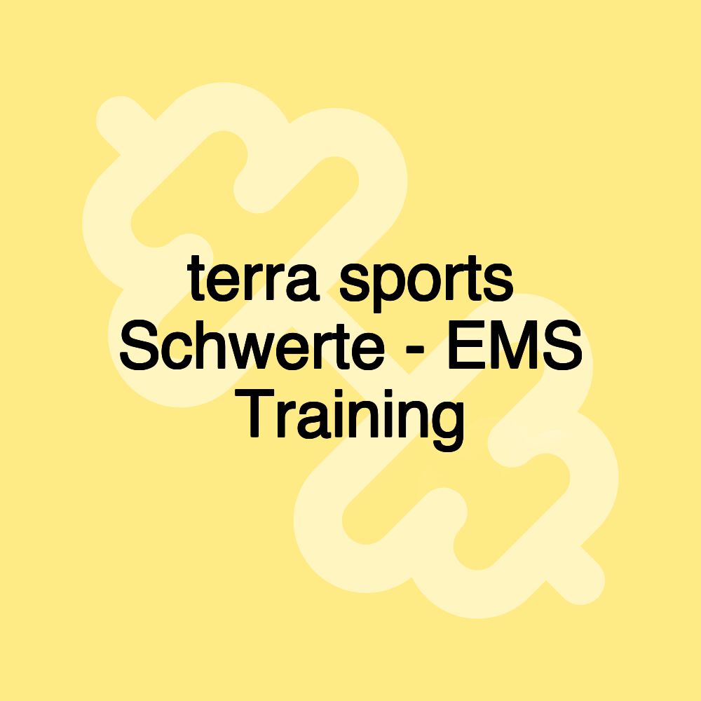 terra sports Schwerte - EMS Training