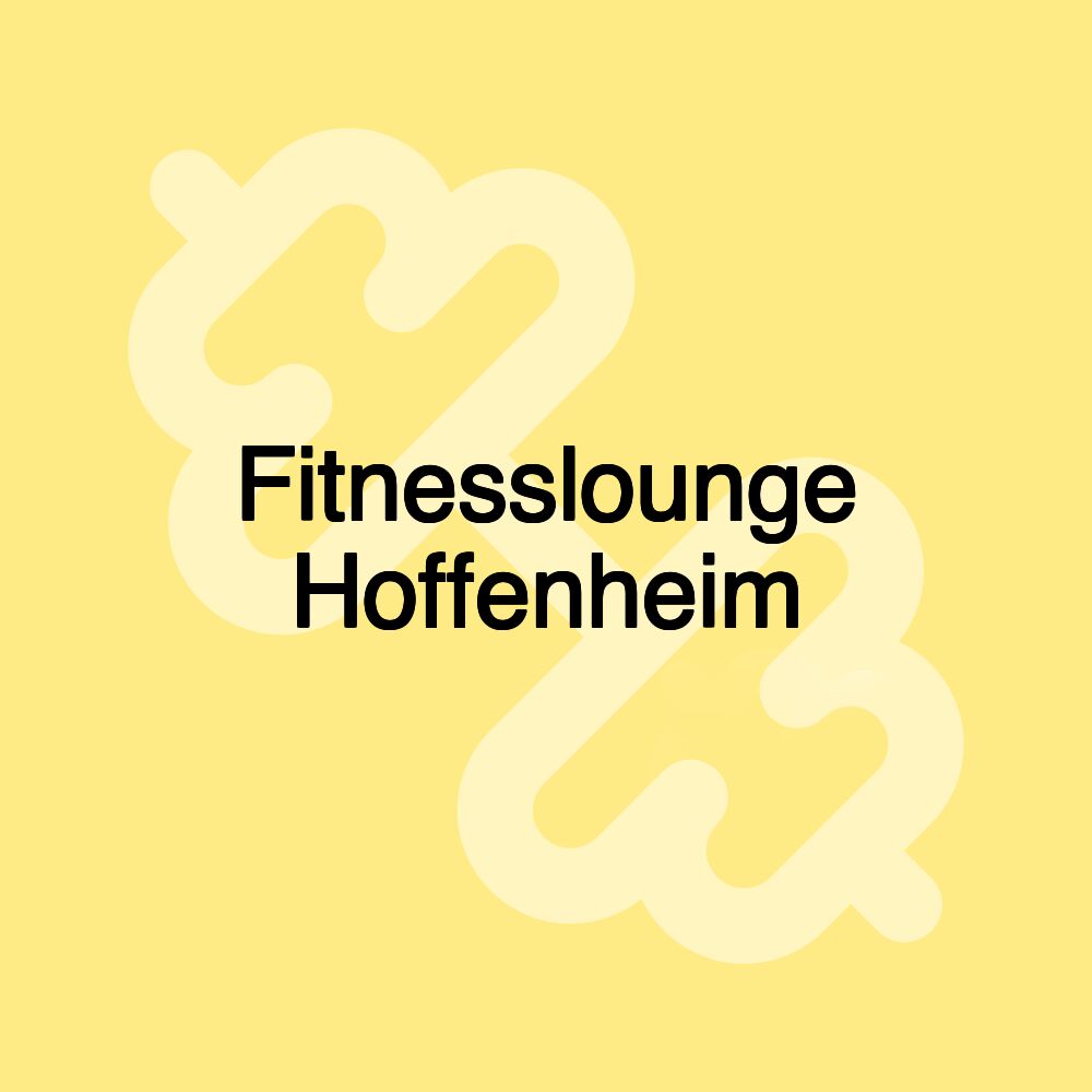 Fitnesslounge Hoffenheim