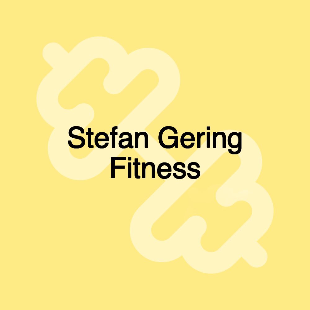 Stefan Gering Fitness