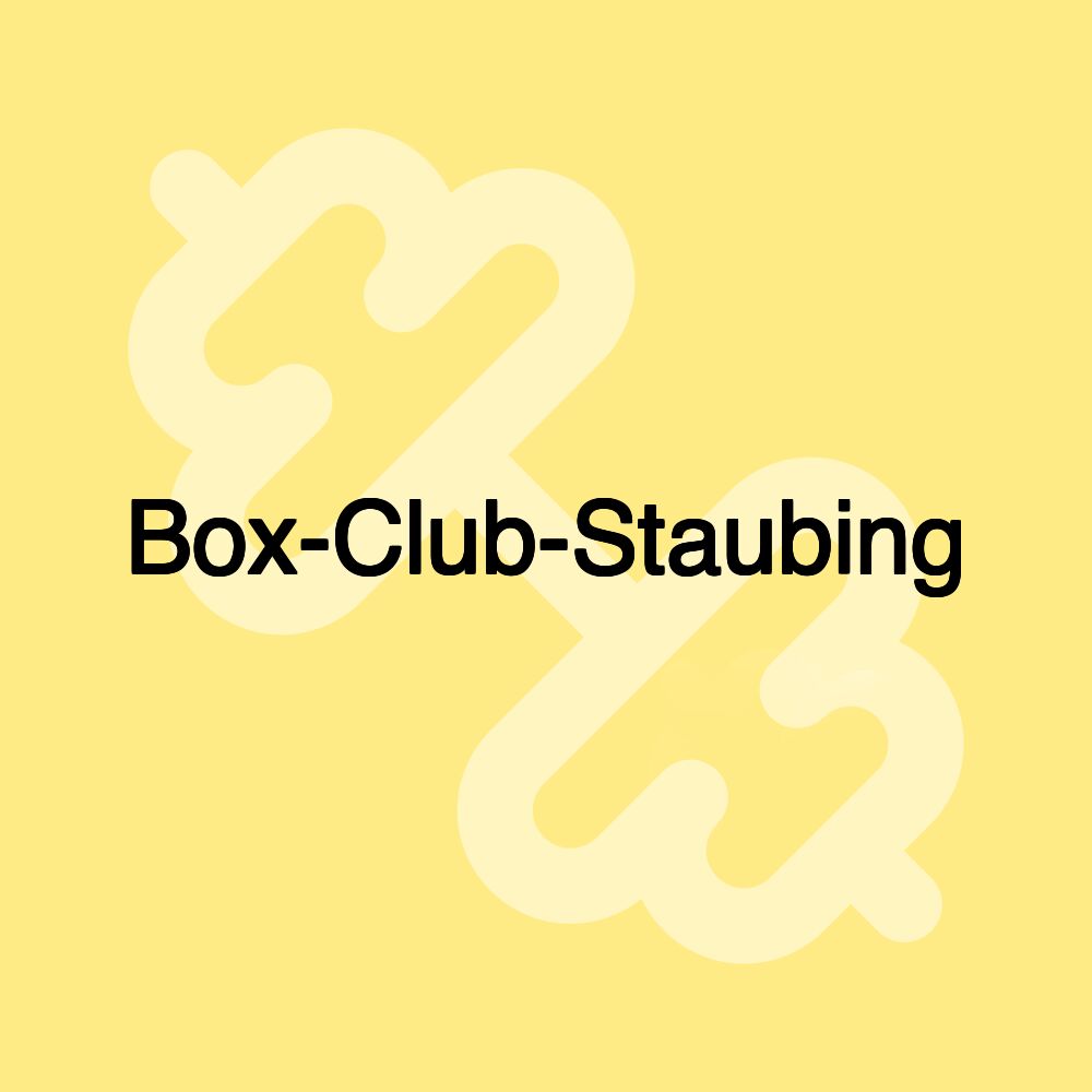 Box-Club-Staubing