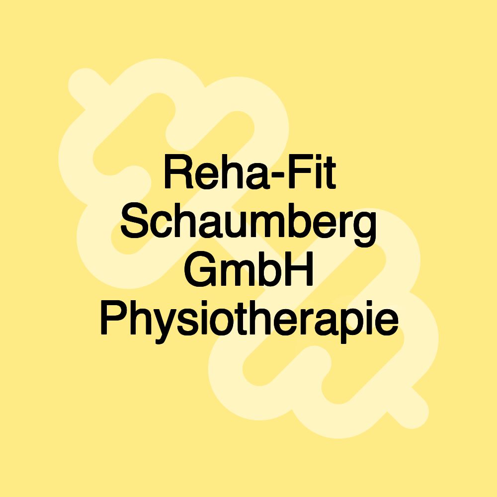 Reha-Fit Schaumberg GmbH Physiotherapie