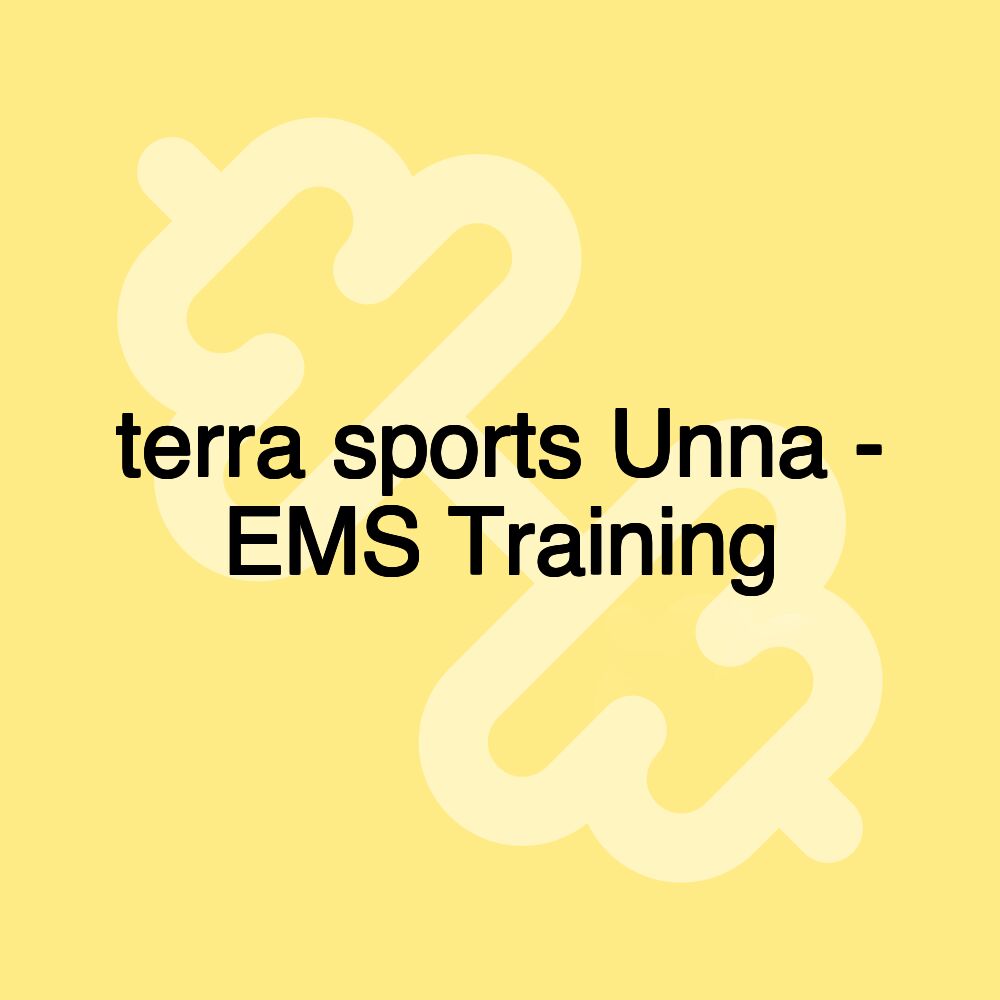 terra sports Unna - EMS Training