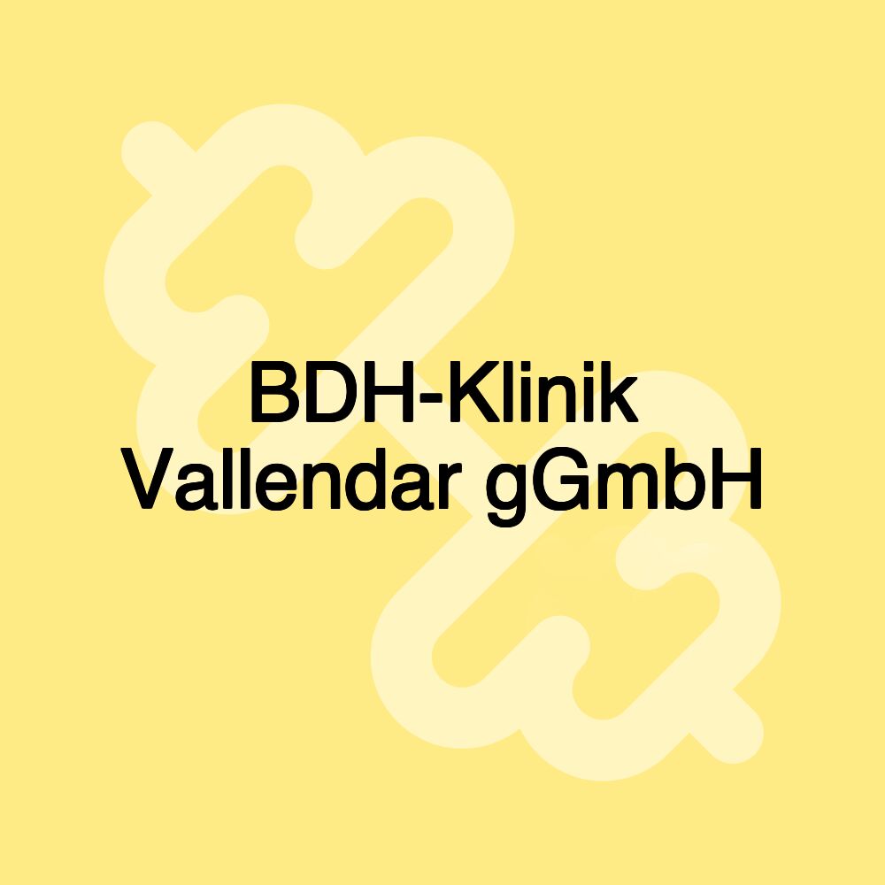 BDH-Klinik Vallendar gGmbH