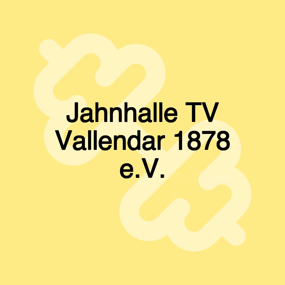 Jahnhalle TV Vallendar 1878 e.V.