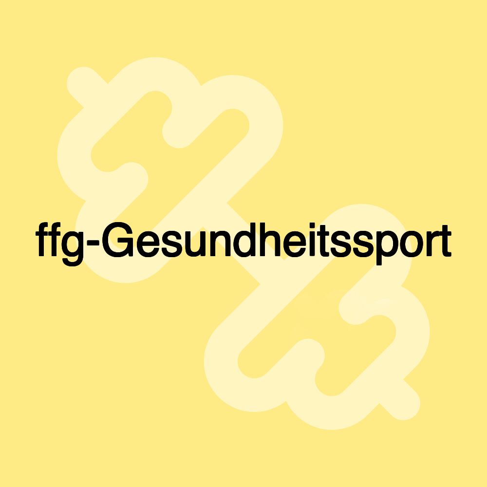 ffg-Gesundheitssport