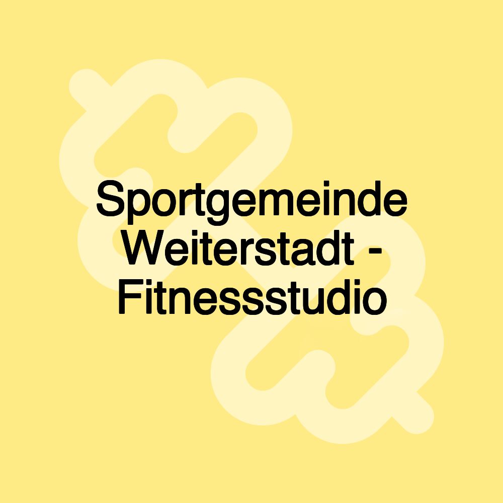 Sportgemeinde Weiterstadt - Fitnessstudio