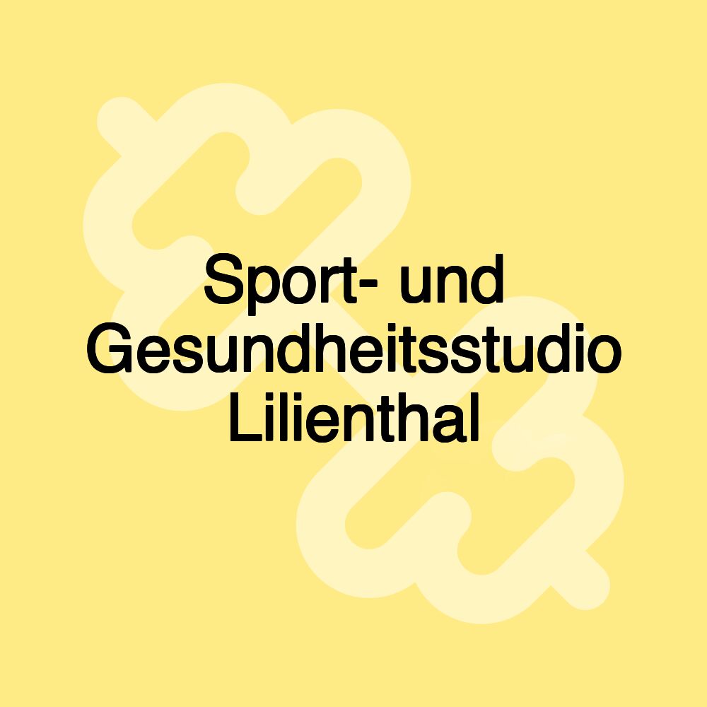 Sport- und Gesundheitsstudio Lilienthal