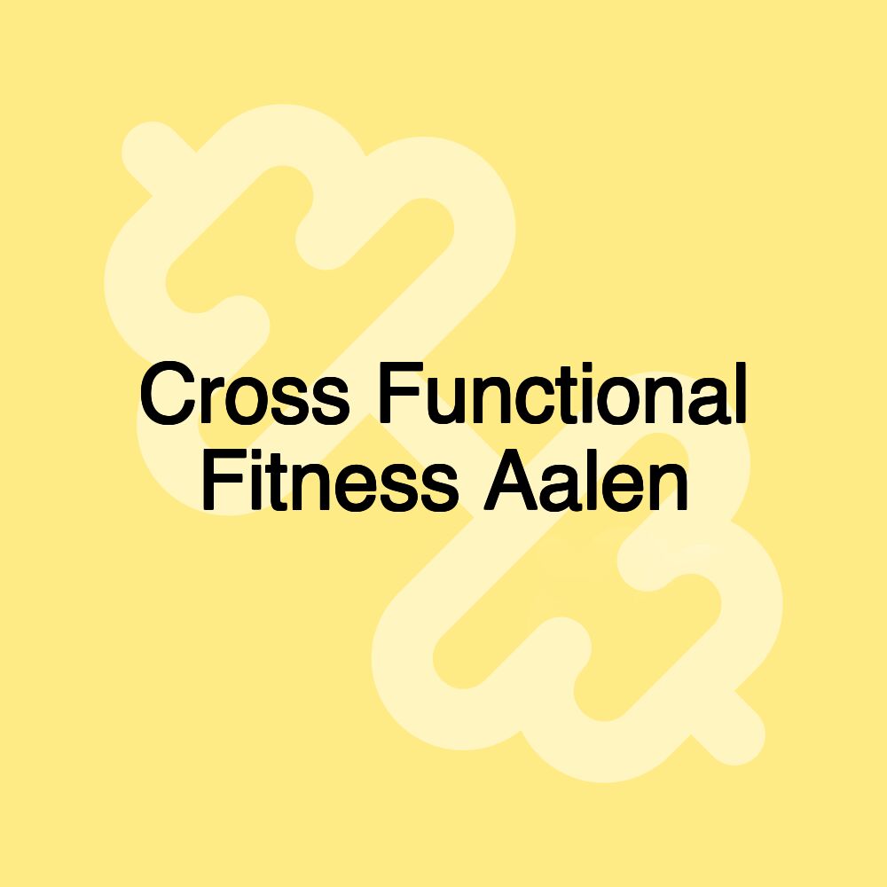 Cross Functional Fitness Aalen