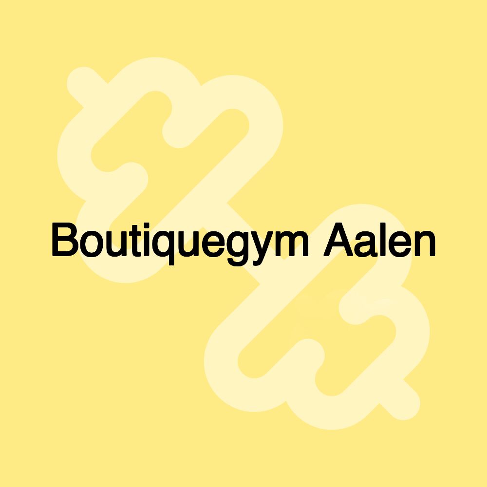 Boutiquegym Aalen