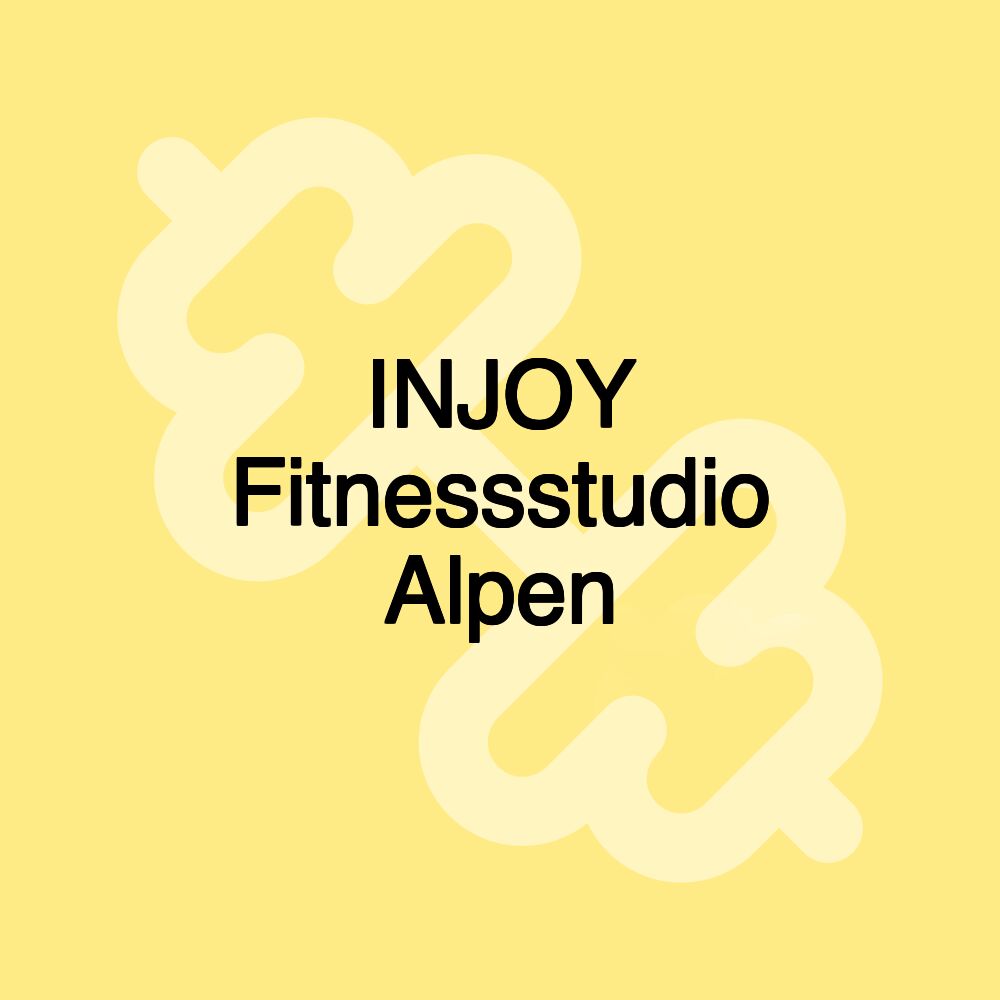 INJOY Fitnessstudio Alpen