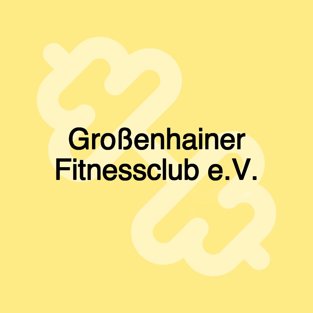 Großenhainer Fitnessclub e.V.