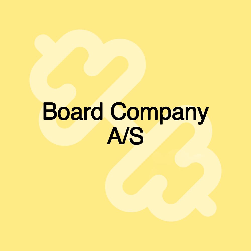 Board Company A/S