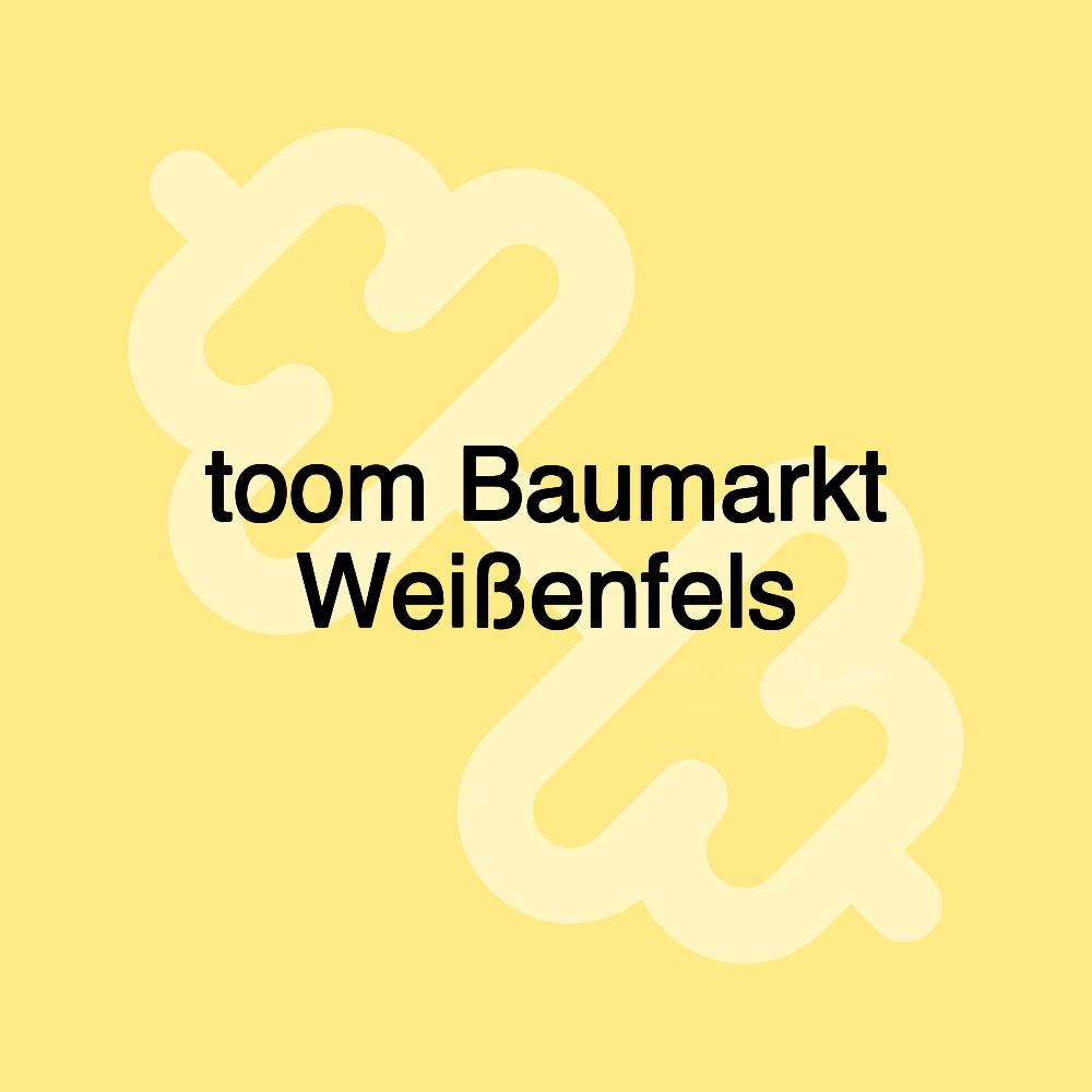 toom Baumarkt Weißenfels