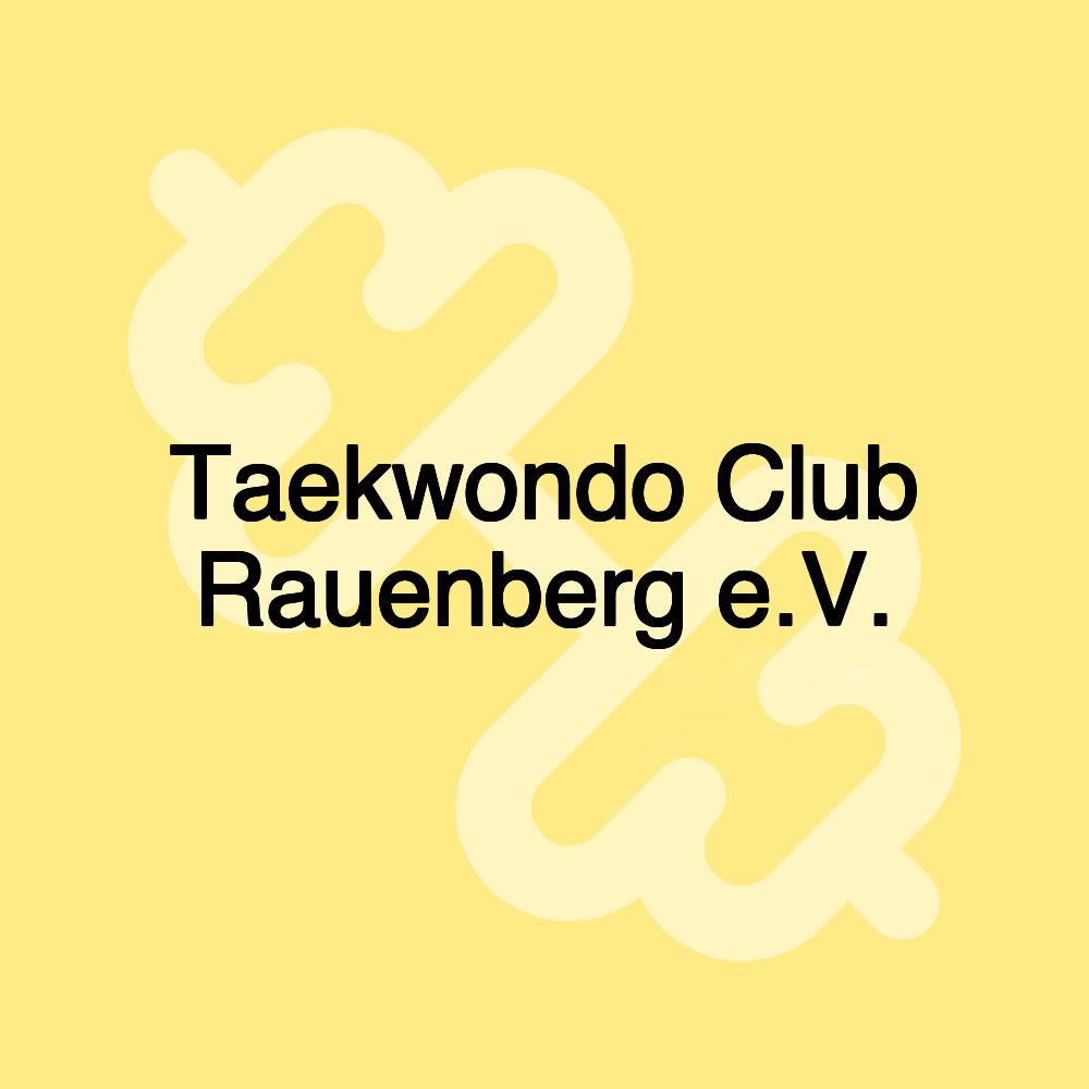 Taekwondo Club Rauenberg e.V.