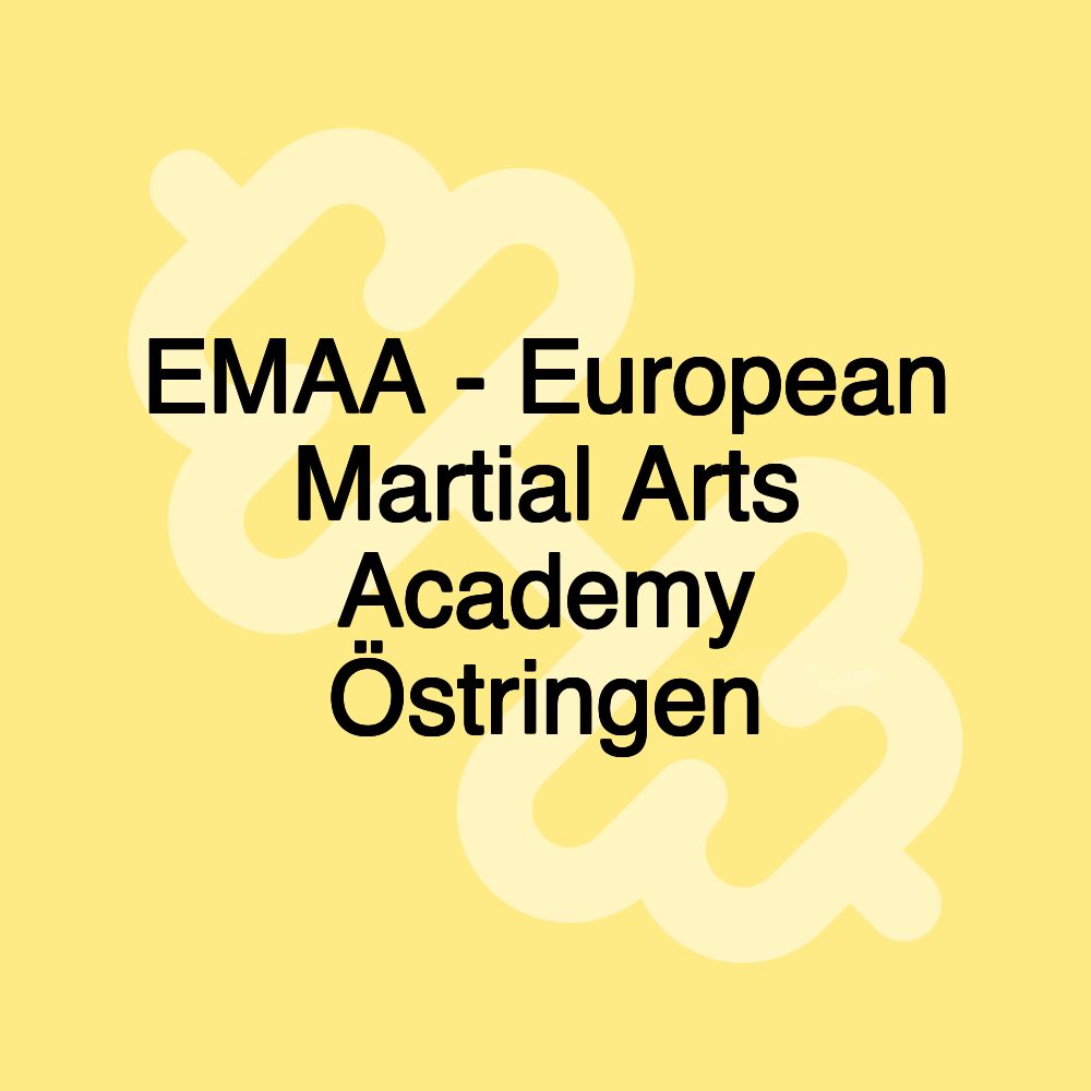 EMAA - European Martial Arts Academy Östringen