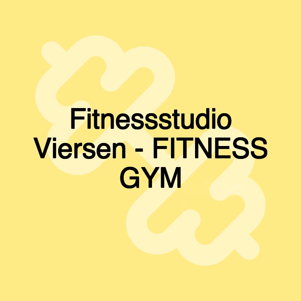 Fitnessstudio Viersen - FITNESS GYM