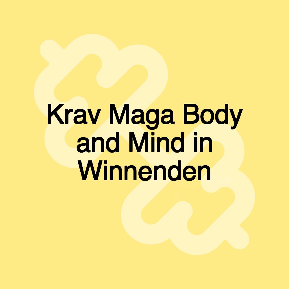 Krav Maga Body and Mind in Winnenden