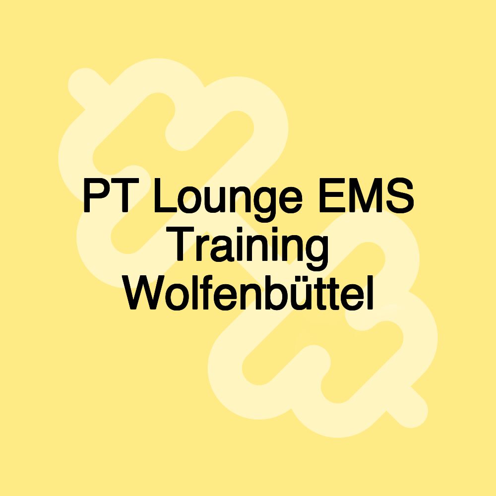 PT Lounge EMS Training Wolfenbüttel