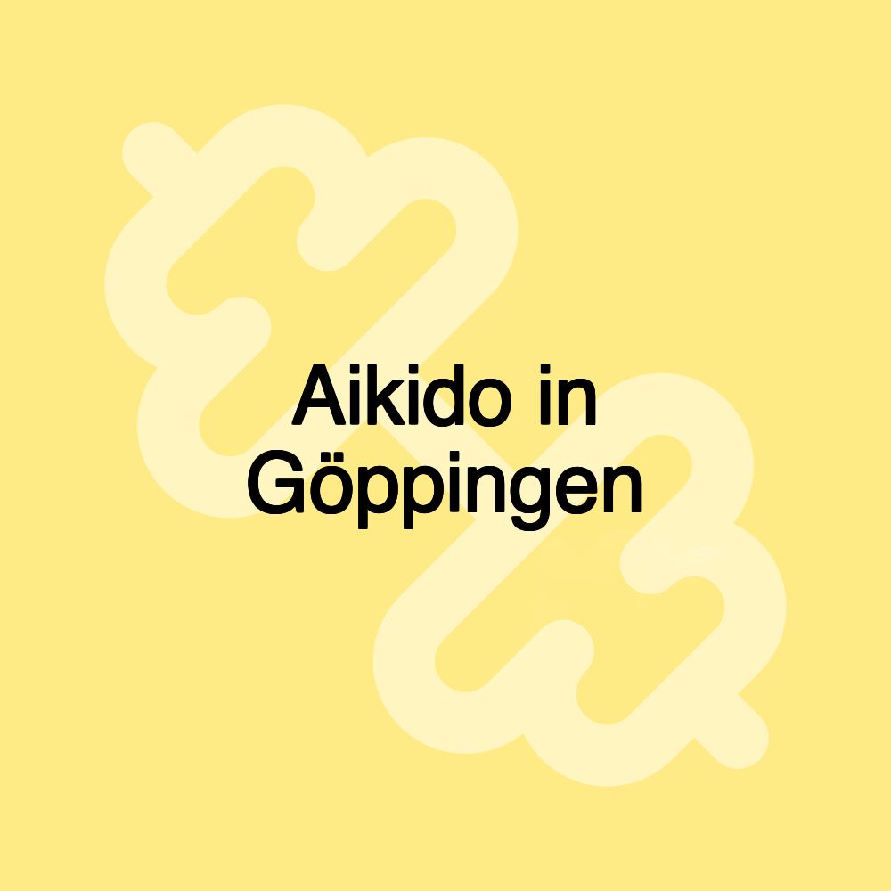 Aikido in Göppingen