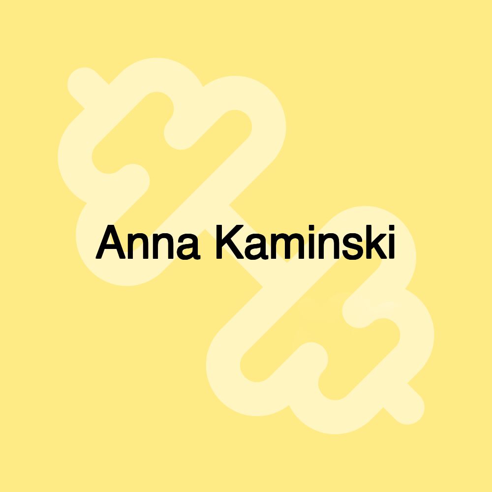 Anna Kaminski