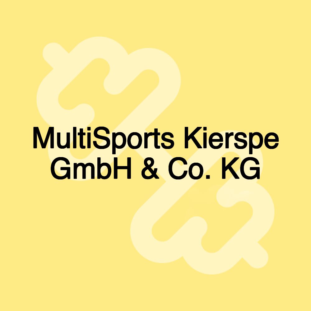 MultiSports Kierspe GmbH & Co. KG