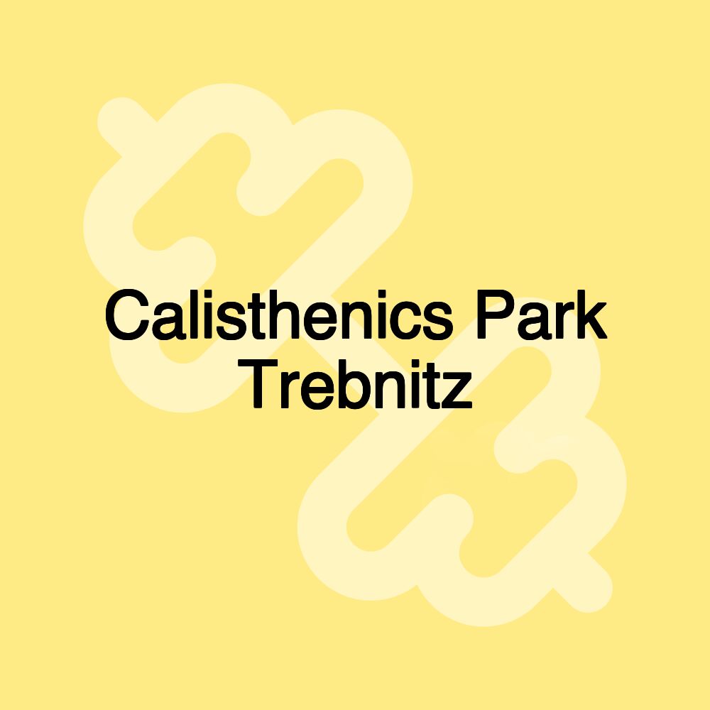 Calisthenics Park Trebnitz