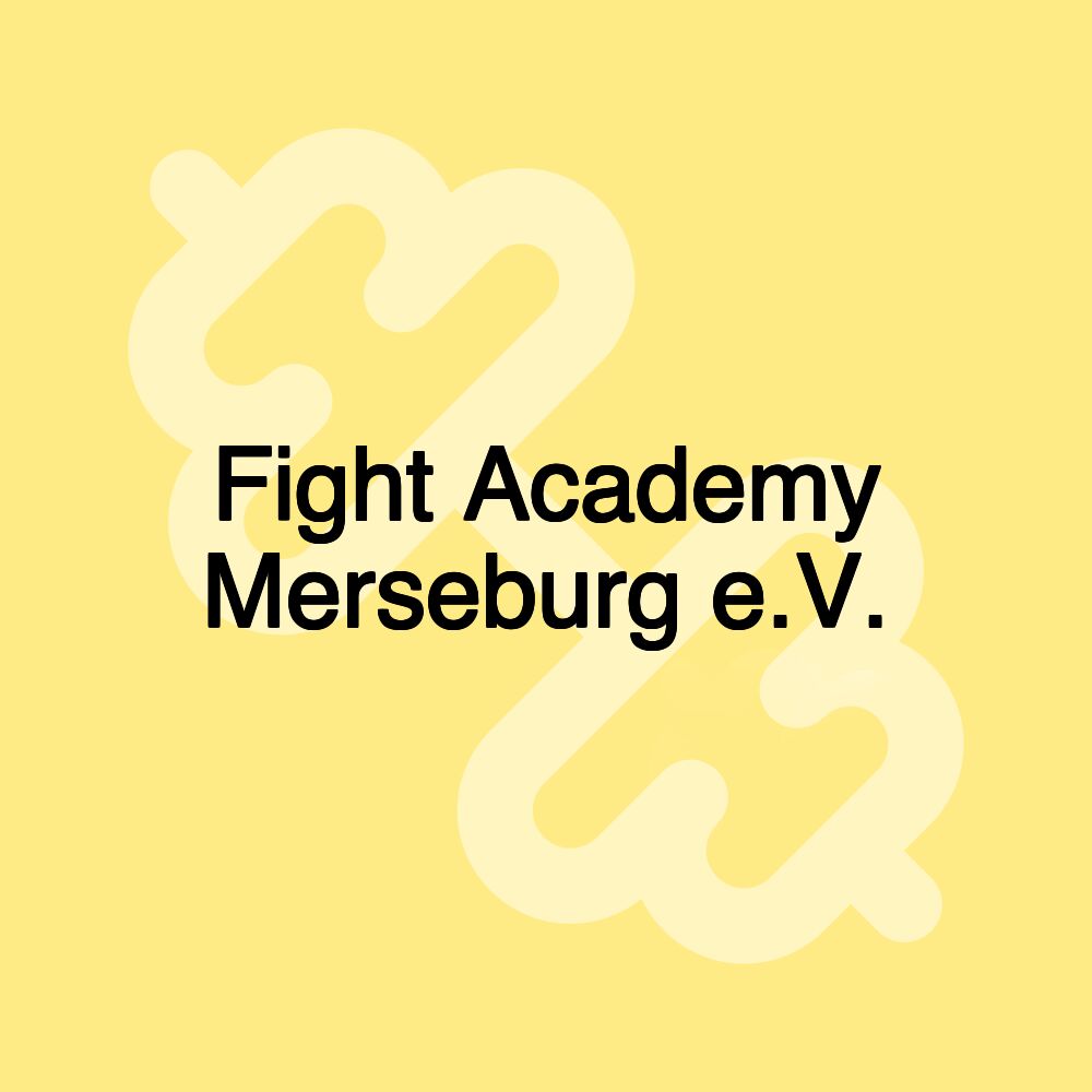 Fight Academy Merseburg e.V.