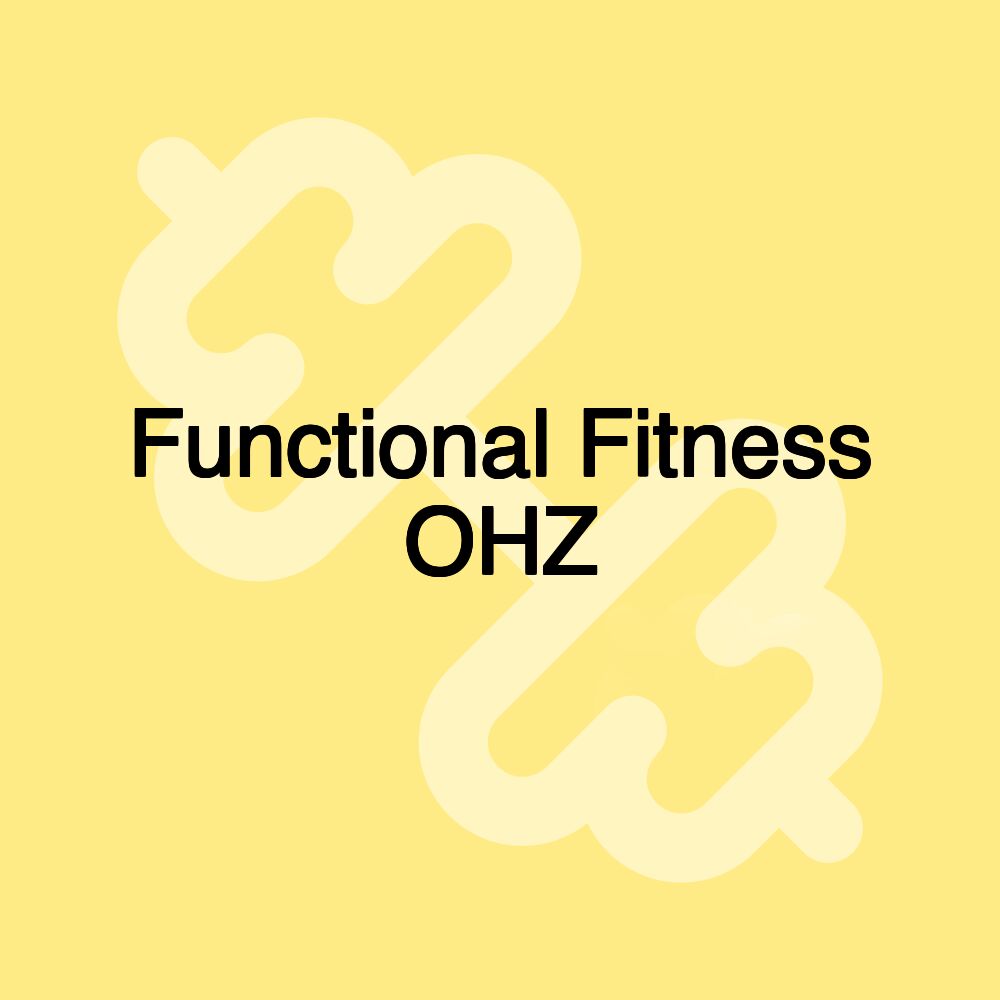 Functional Fitness OHZ