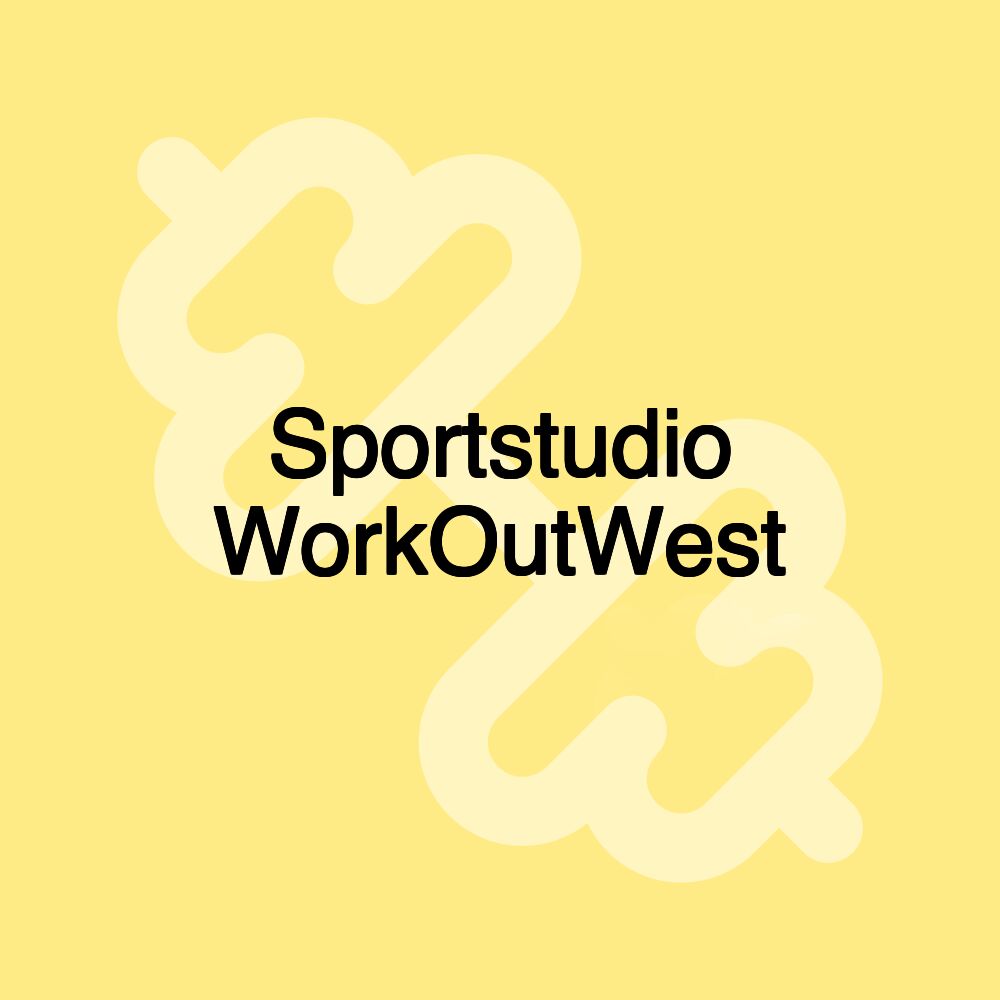 Sportstudio WorkOutWest