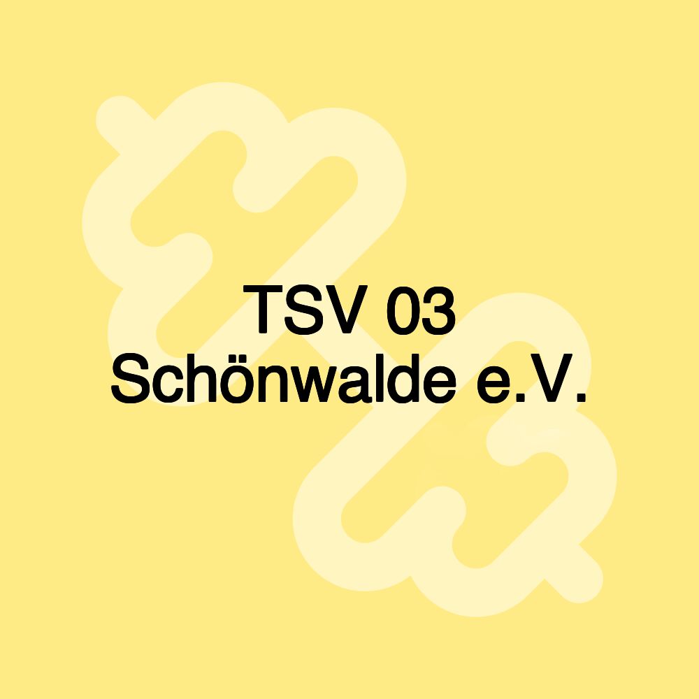 TSV 03 Schönwalde e.V.