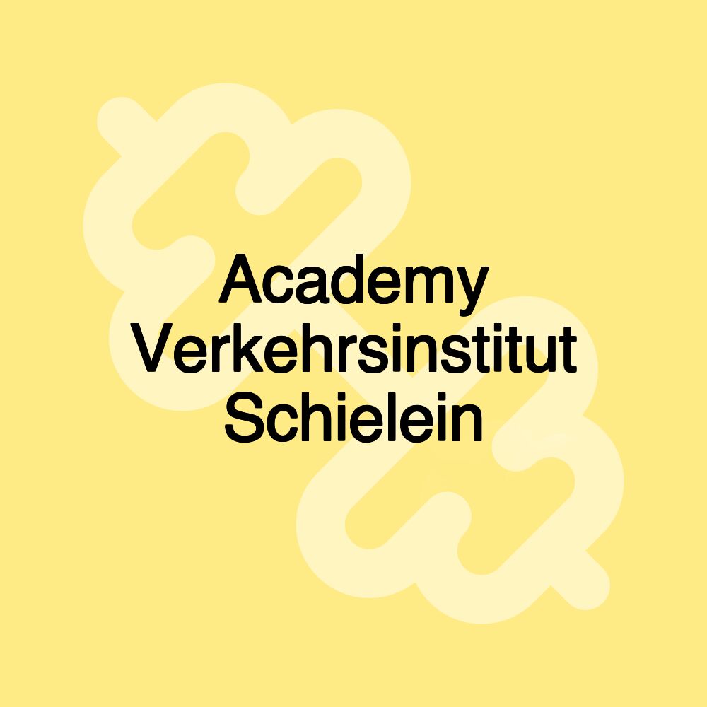 Academy Verkehrsinstitut Schielein