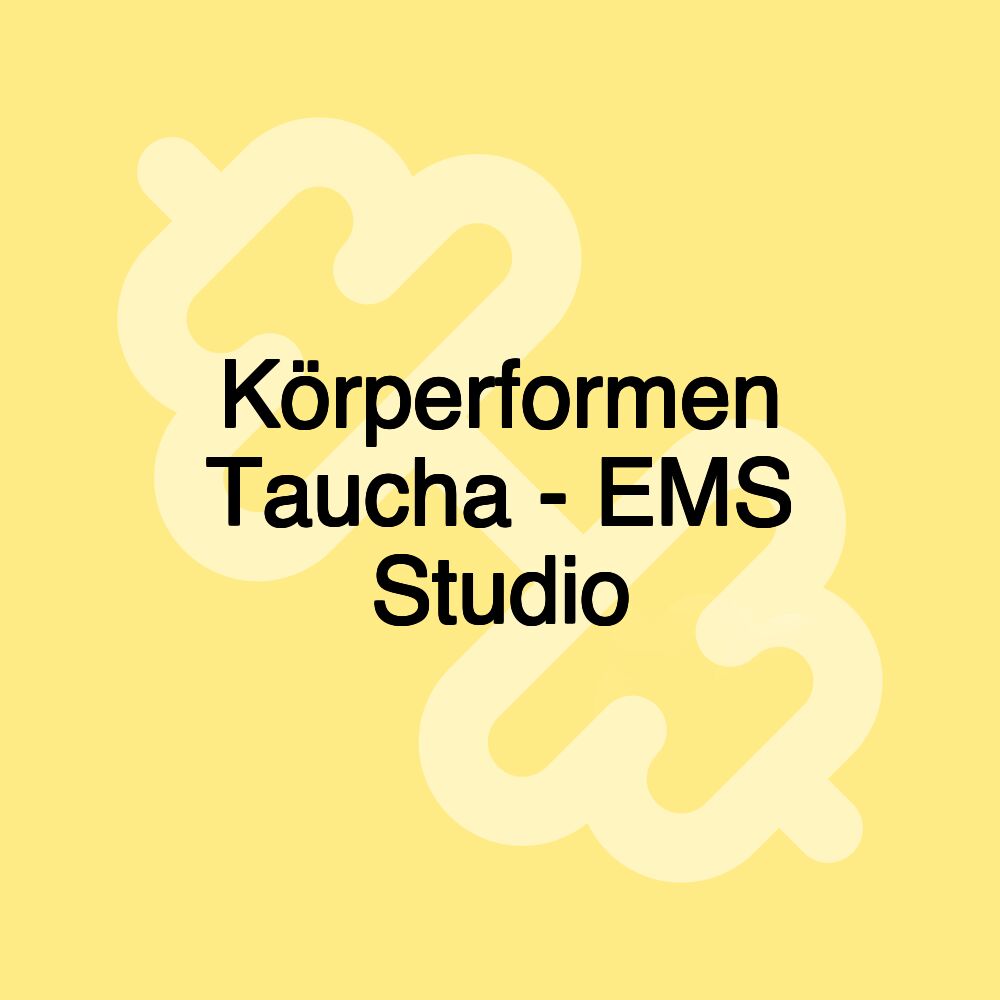 Körperformen Taucha - EMS Studio