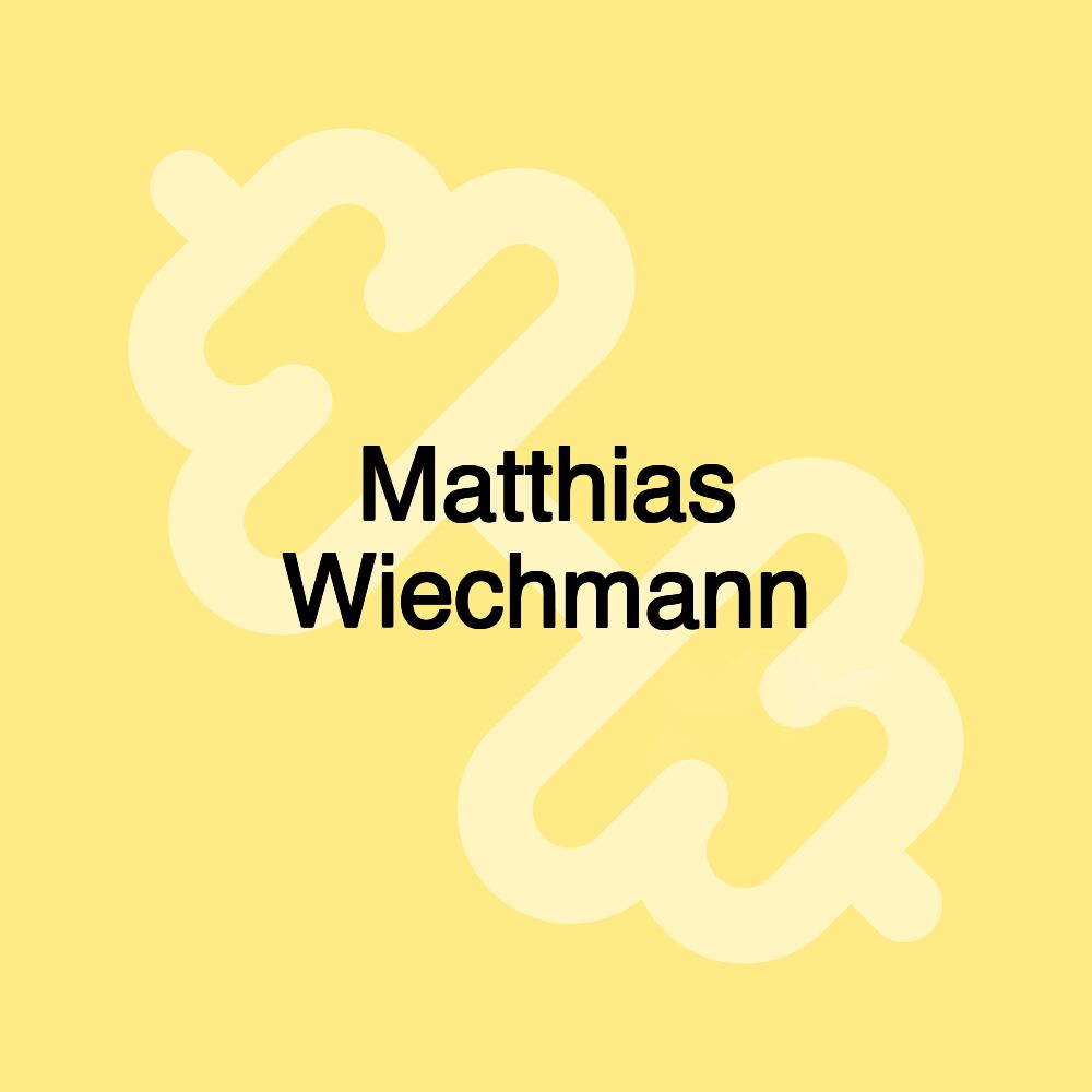 Matthias Wiechmann