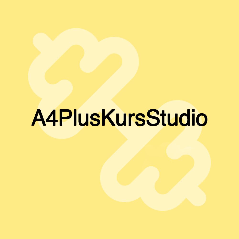 A4PlusKursStudio