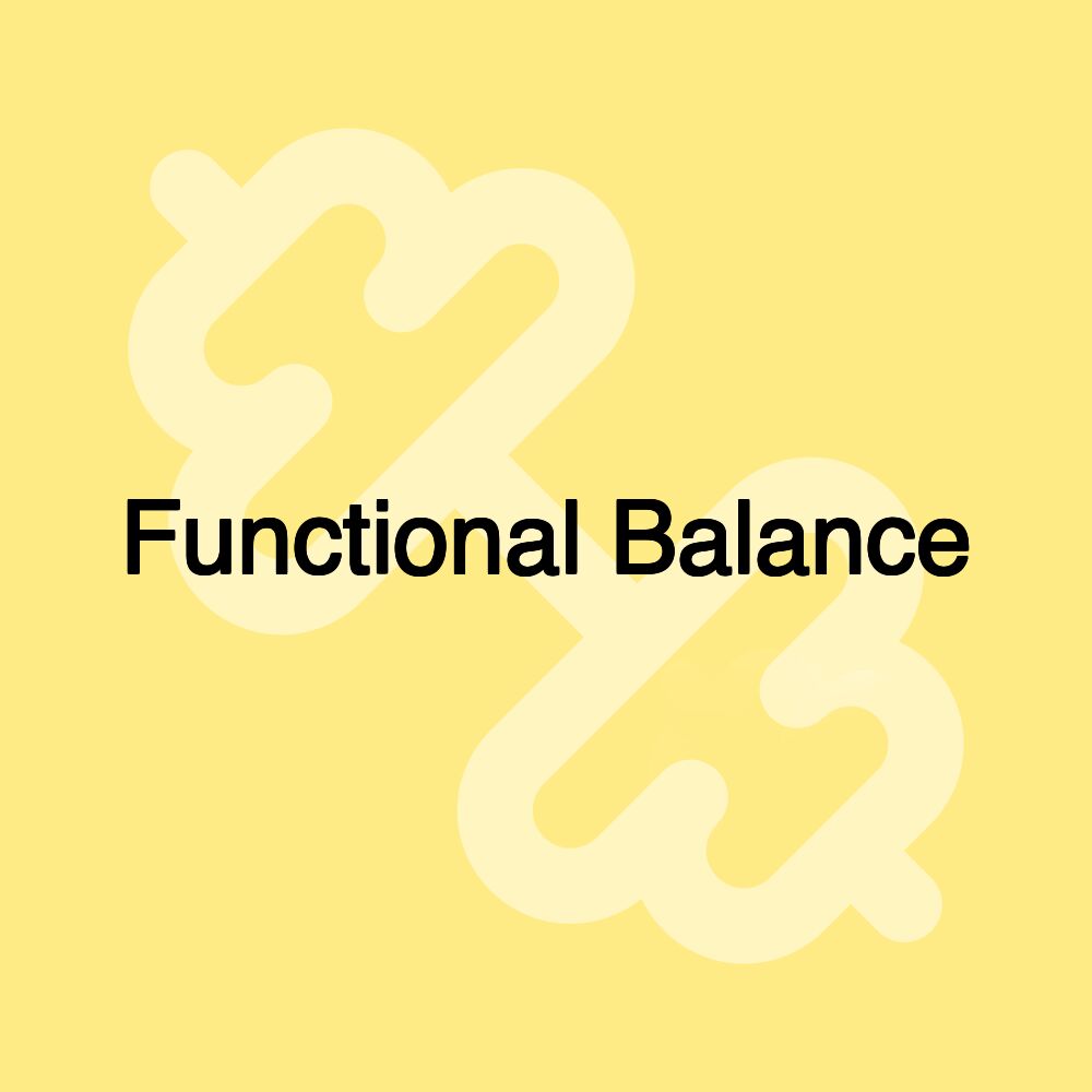 Functional Balance