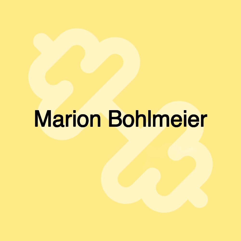 Marion Bohlmeier