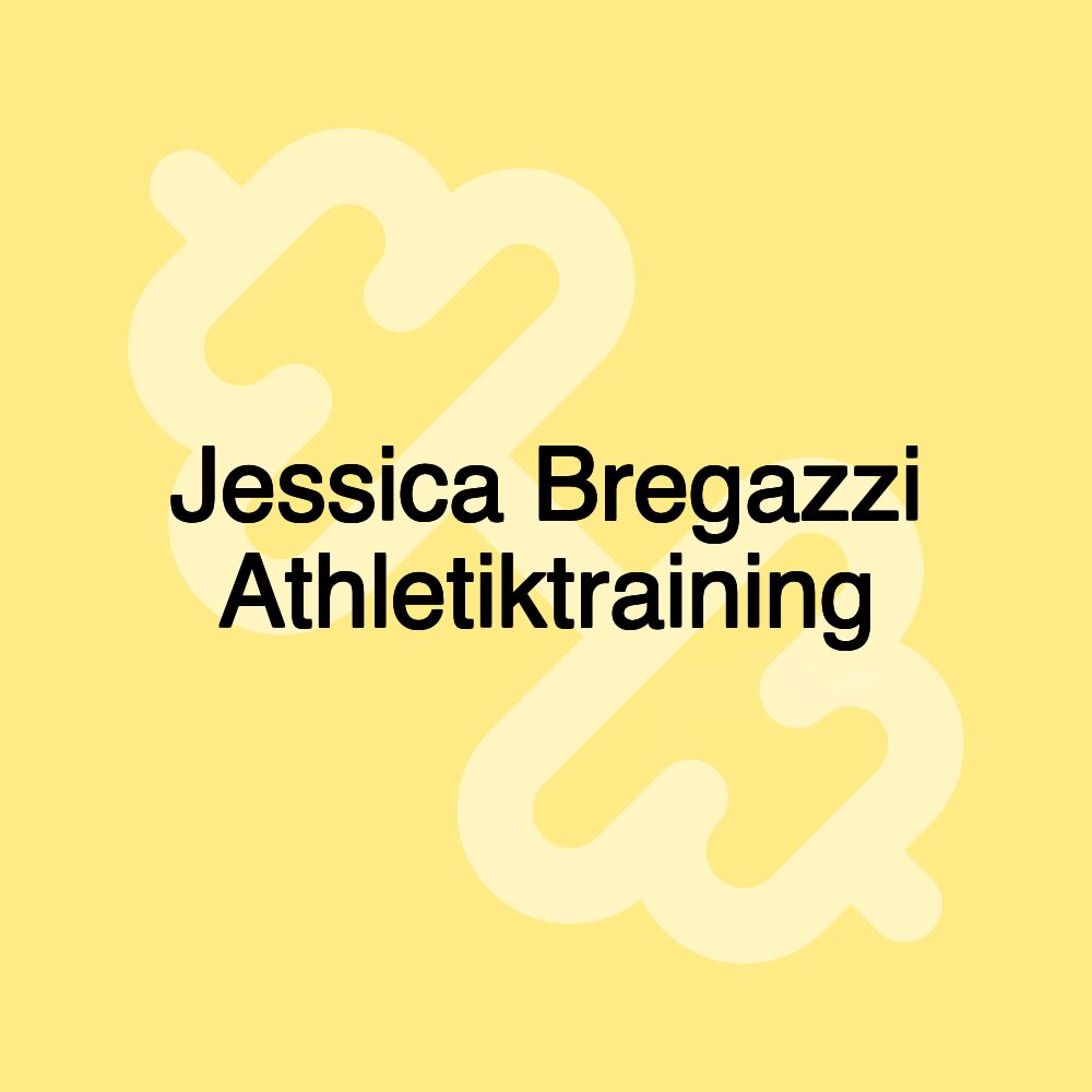 Jessica Bregazzi Athletiktraining