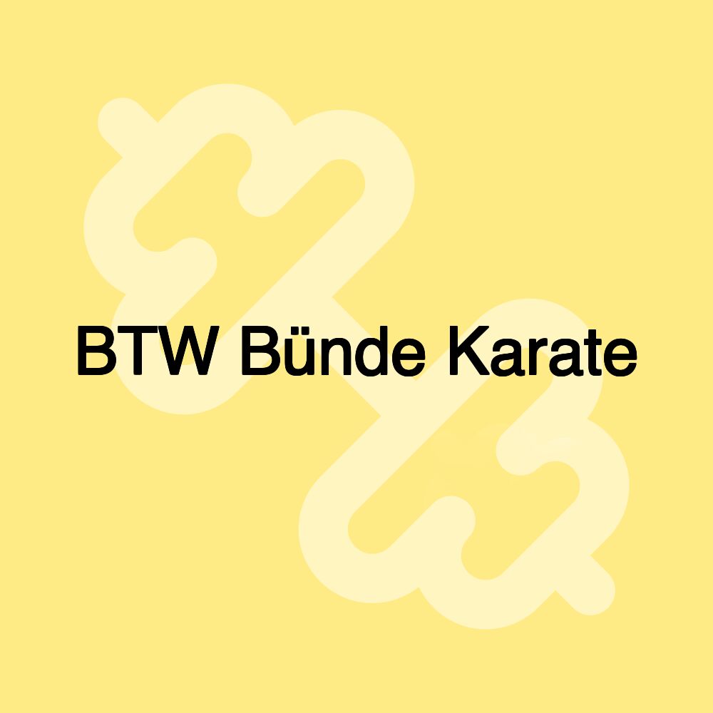 BTW Bünde Karate