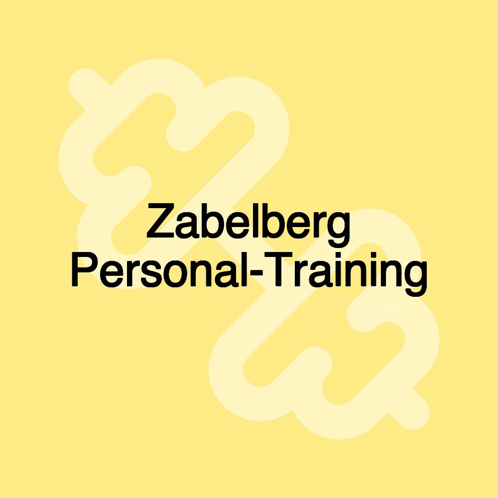 Zabelberg Personal-Training