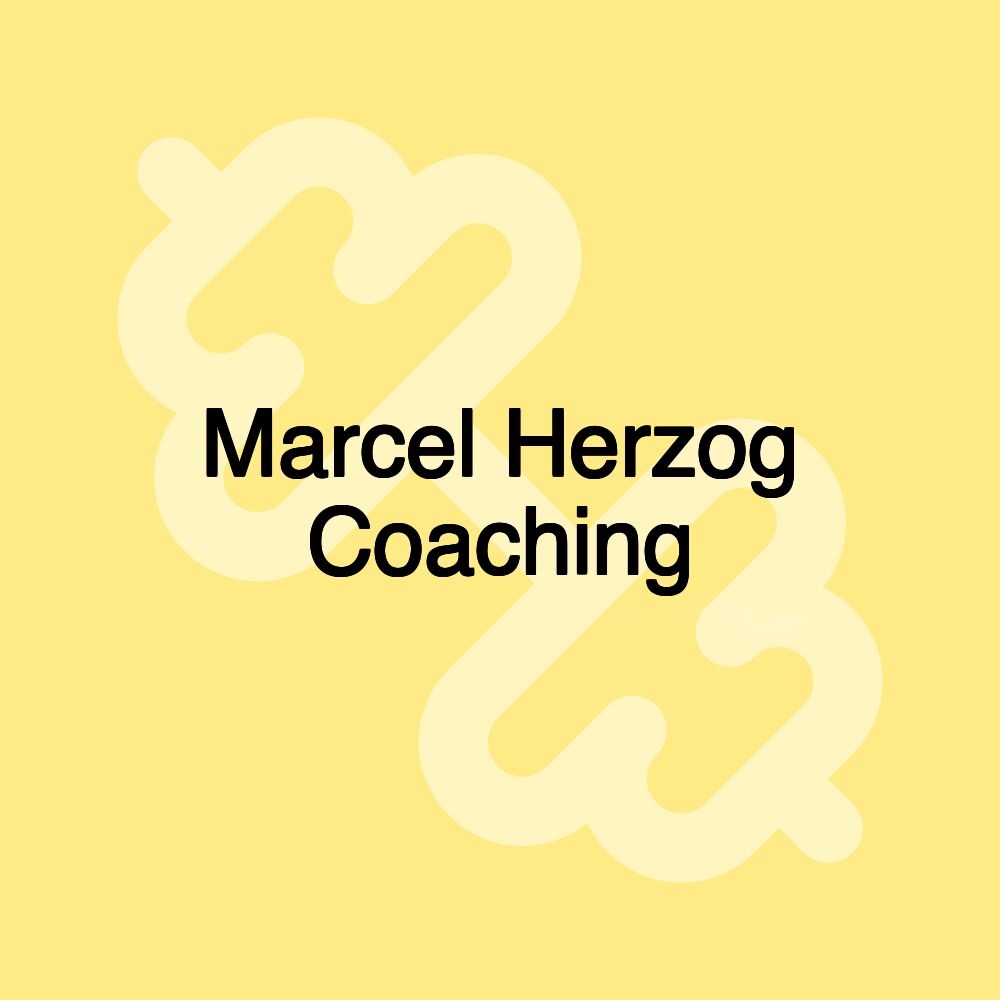 Marcel Herzog Coaching