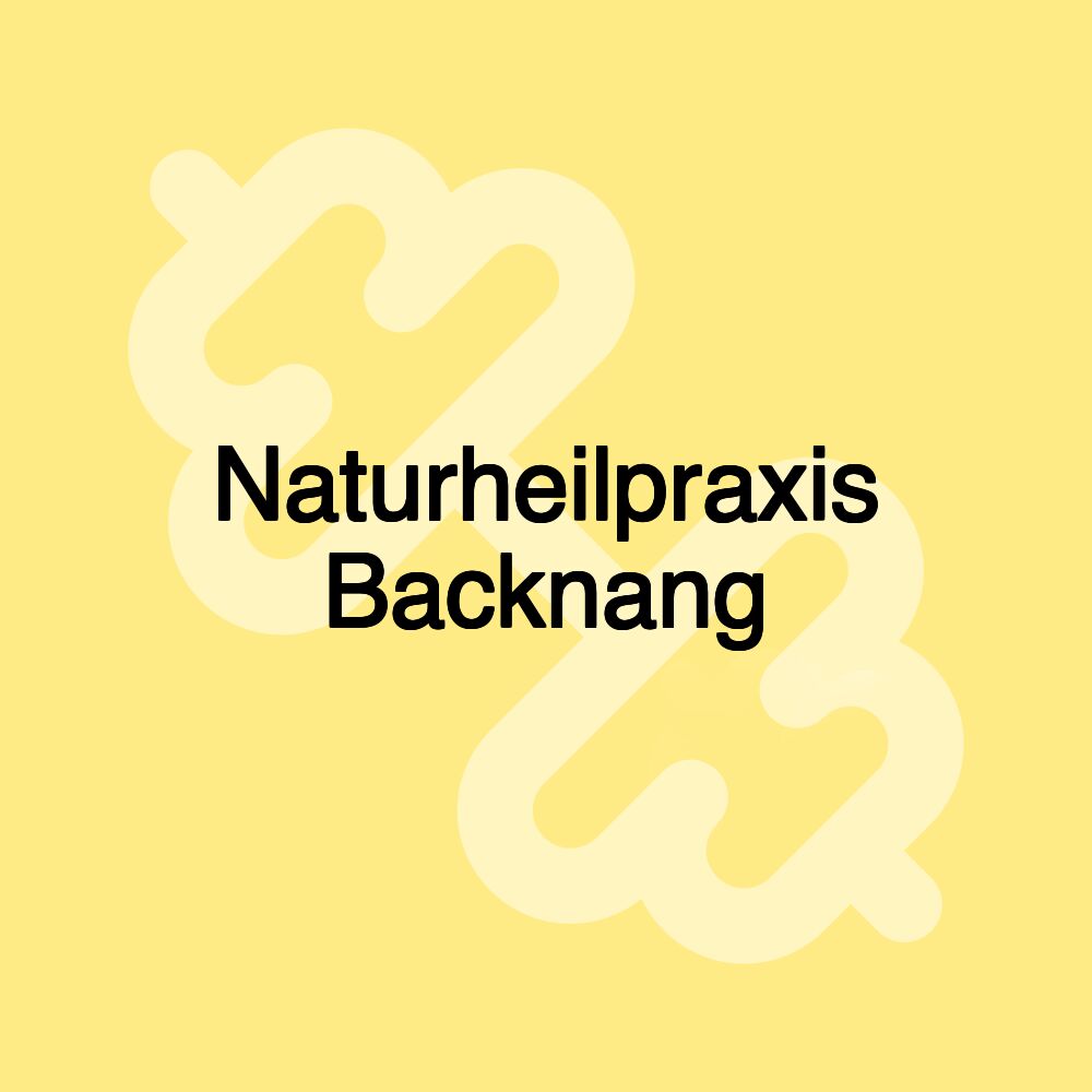 Naturheilpraxis Backnang