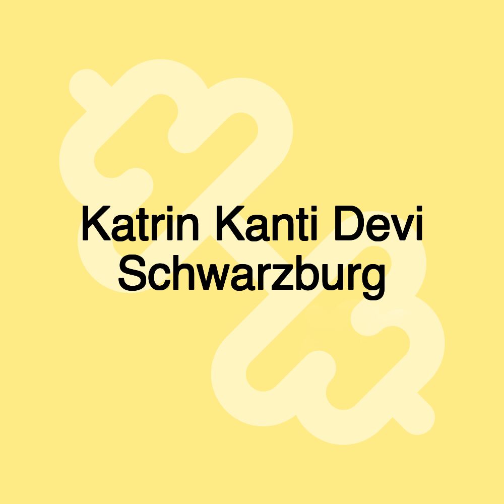 Katrin Kanti Devi Schwarzburg