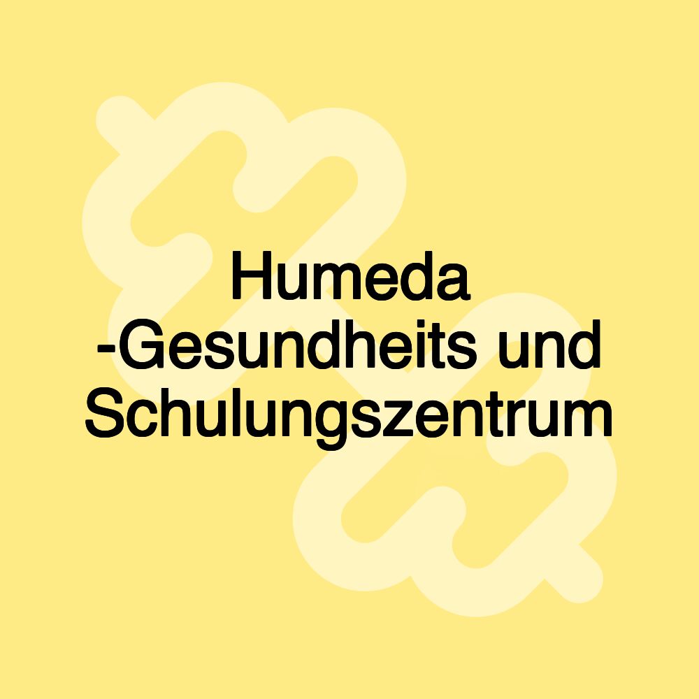 Humeda -Gesundheits und Schulungszentrum