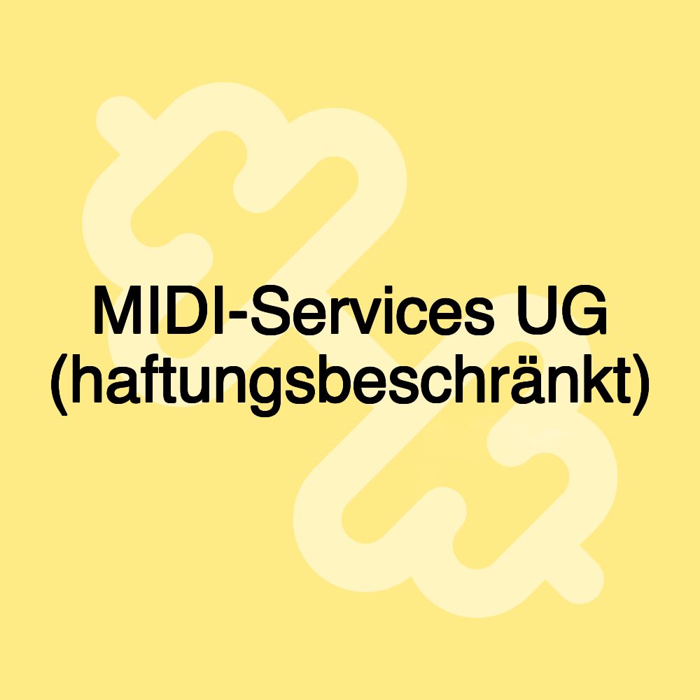 MIDI-Services UG (haftungsbeschränkt)