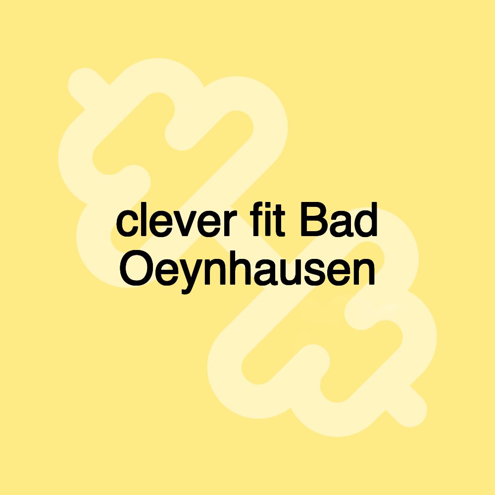 clever fit Bad Oeynhausen