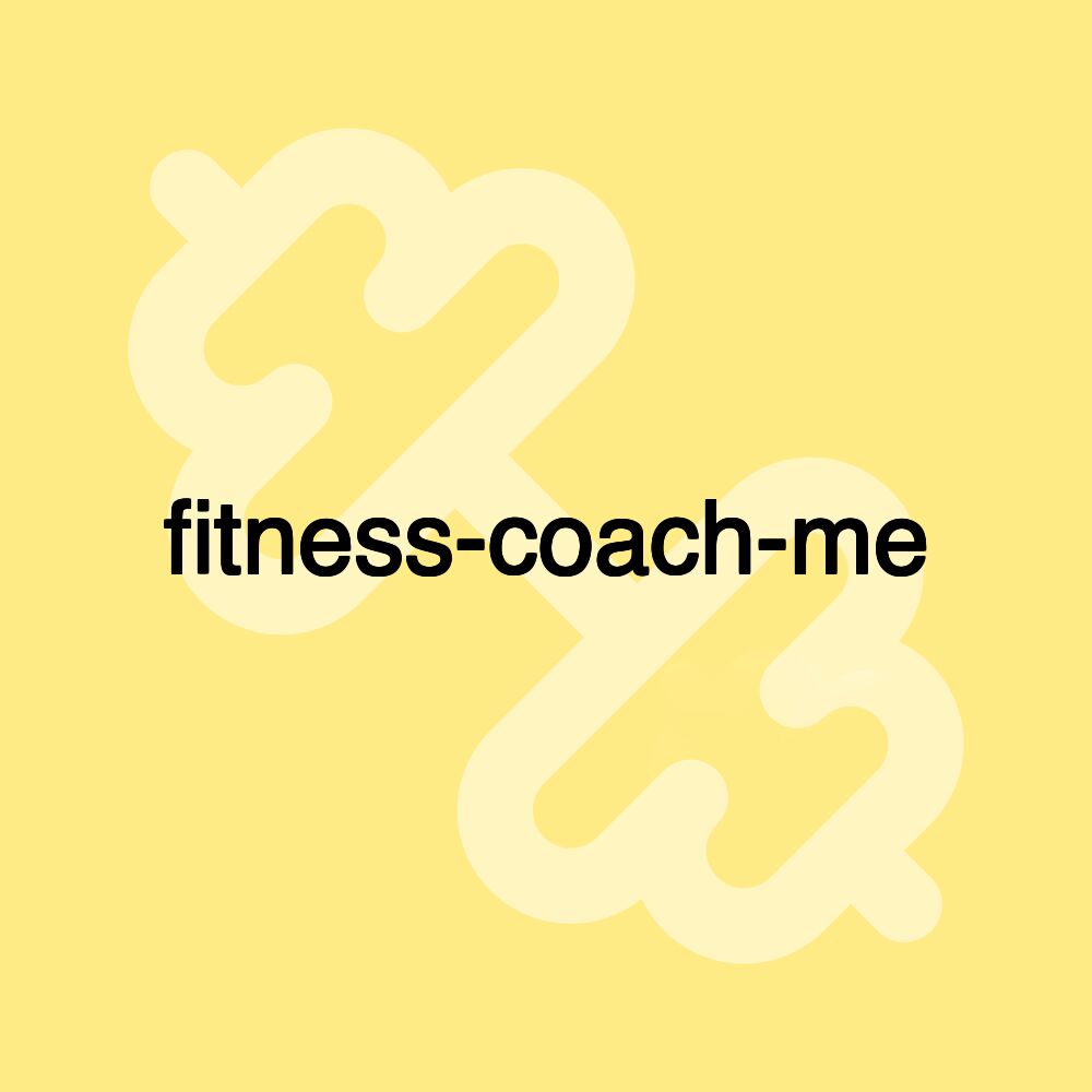 fitness-coach-me