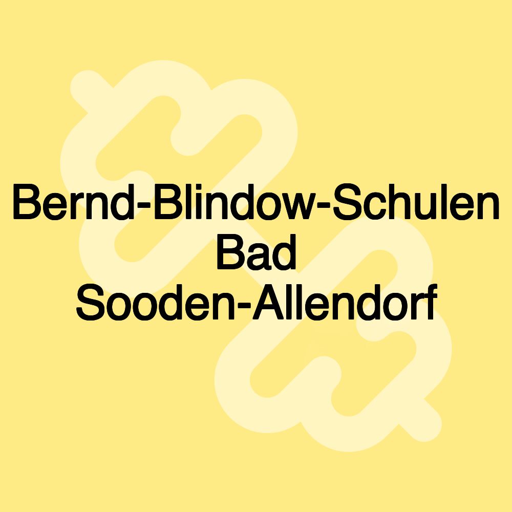 Bernd-Blindow-Schulen Bad Sooden-Allendorf